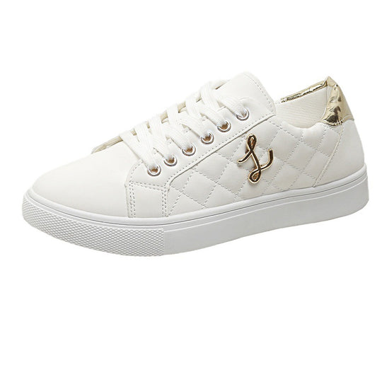 Damen Modische Sneakers mit trendiger Stepp-Optik und mittelhohem Kragen EB