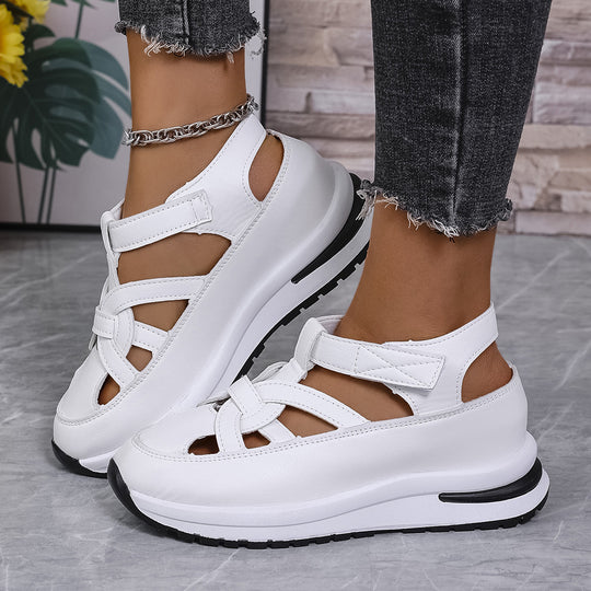 Damen Komfortable Freizeitschuhe mit atmungsaktivem Obermaterial und rutschfester Sohle EB