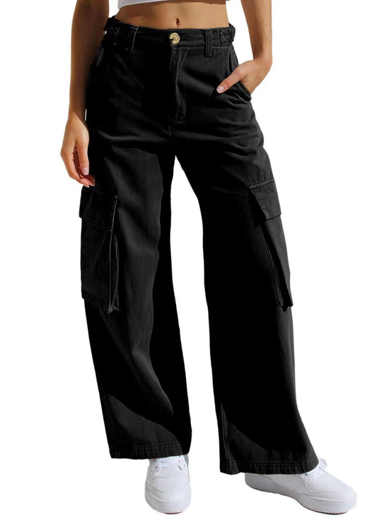 Damen Utility-Hose im Cargo-Stil EB