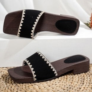 Damen Komfortable und elegante Mules EB
