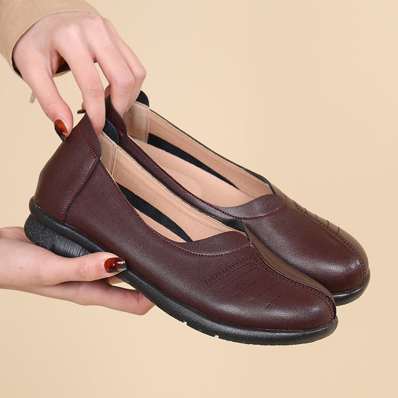 Damen Komfortable Ballerinas mit modischem Design und rutschfester Sohle EB