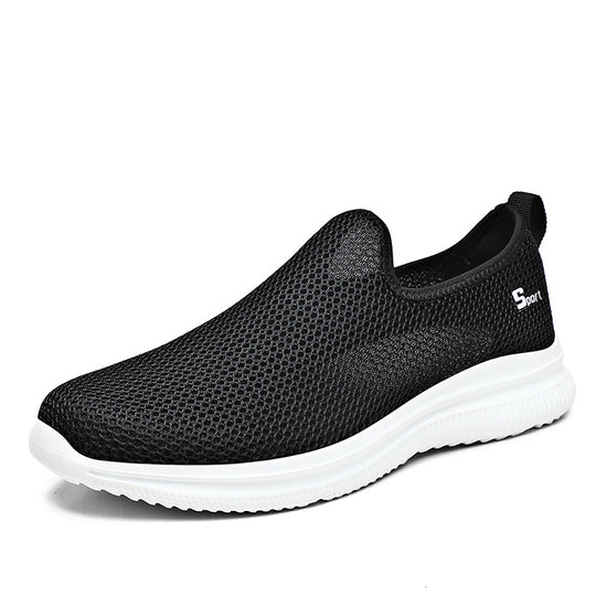 Damen Atmungsaktive Mesh Slip-On Sneakers EB