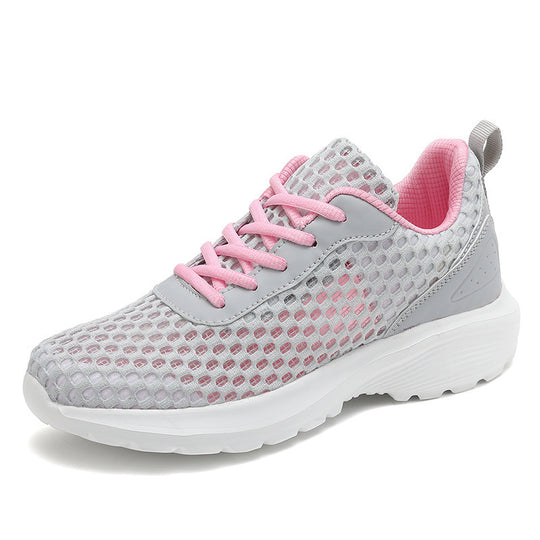 Damen Atmungsaktive Sneakers mit flexibler Sohle und rutschfester Laufsohle EB
