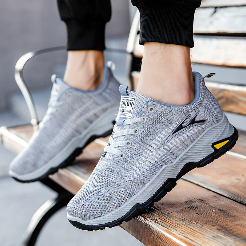 Damen Sportliche Lifestyle-Sneaker mit atmungsaktivem Mesh-Obermaterial und dämpfender Sohle EB