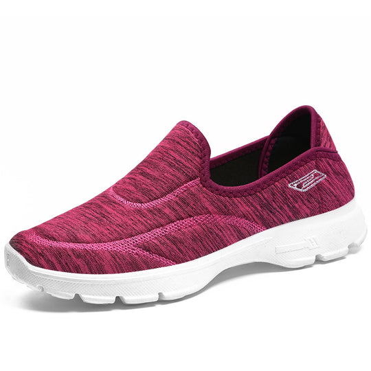 Damen nan elastische Schlupf-Sneaker mit orthopädischer Mittelfußstütze und rutschfester EVA-Sohle EB