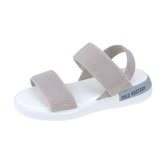 Damen Komfortable Sandalen mit atmungsaktiven Riemen und rutschfester Sohle EB
