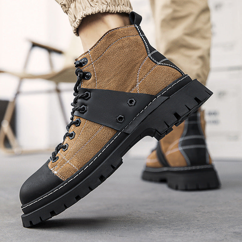 Damen Robuste Schnürboots mit strapazierfähigem Obermaterial für Outdoor-Aktivitäten EB