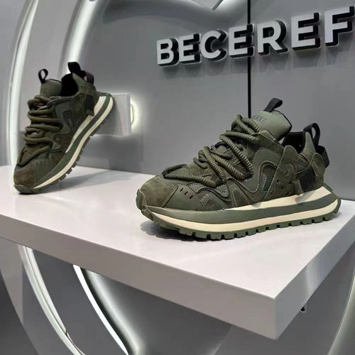 Damen Sportliche Multilayer-Sneaker mit innovativem Schnürsystem EB