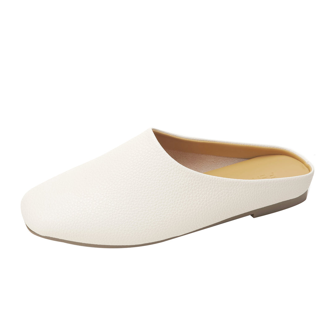 Damen elegante Mules aus hochwertigem Leder mit Komfortsohle EB