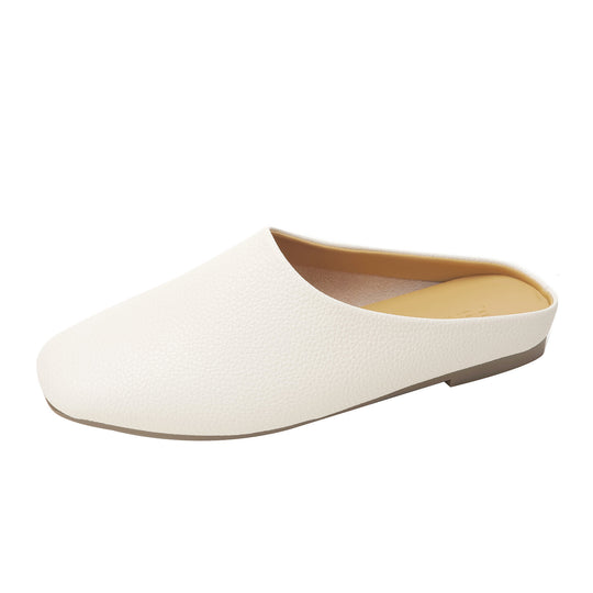 Damen elegante Mules aus hochwertigem Leder mit Komfortsohle EB