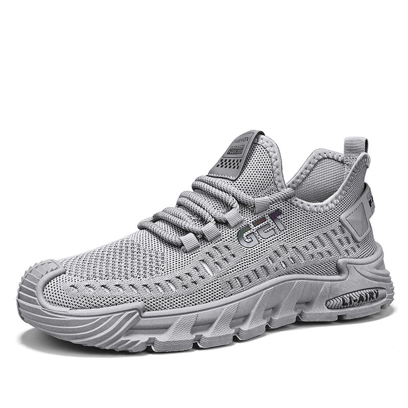 Damen Atmungsaktive Fitness Sneakers mit stoßdämpfender Sohle EB