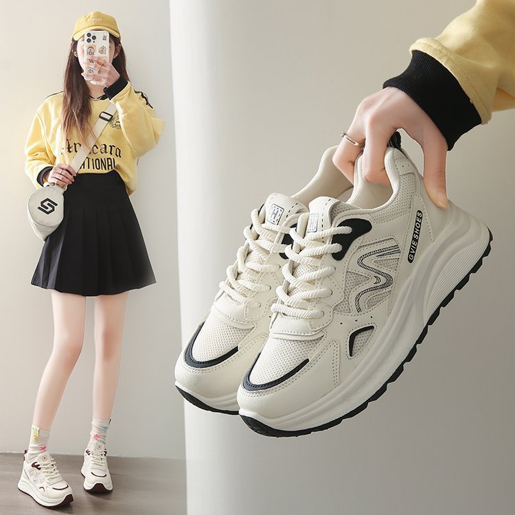 Damen Komfortable Sneakers mit dämpfender Sohle und atmungsaktivem Obermaterial EB