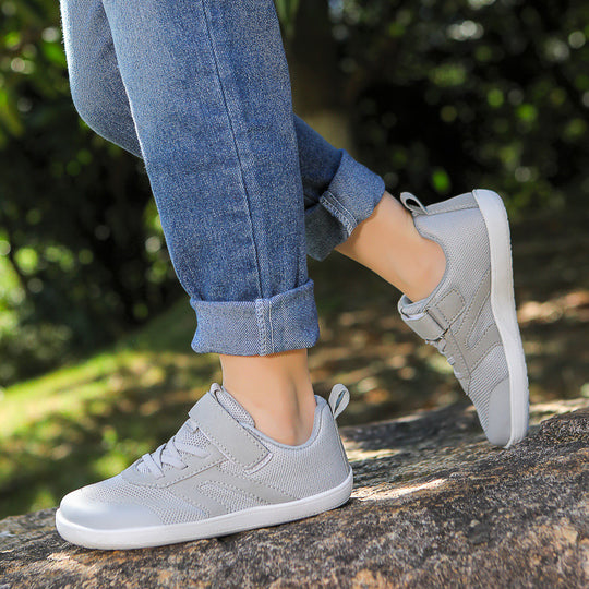 Damen Sportliche Freizeitschuhe mit Klettverschluss und atmungsaktivem Obermaterial EB