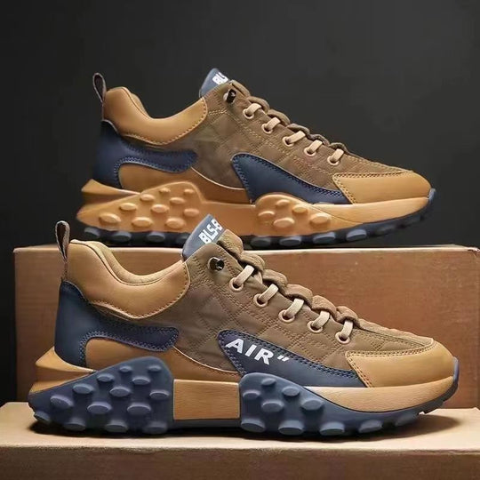 Damen modische und bequeme Freizeitsneaker mit dämpfender Sohle EB