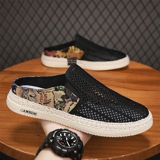 Damen Atmungsaktive Slip-On Schuhe mit modischem Design EB
