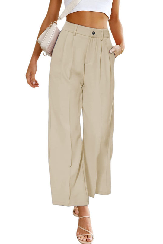 Damen Weite Hochspringhose mit elegantem Faltenwurf EB