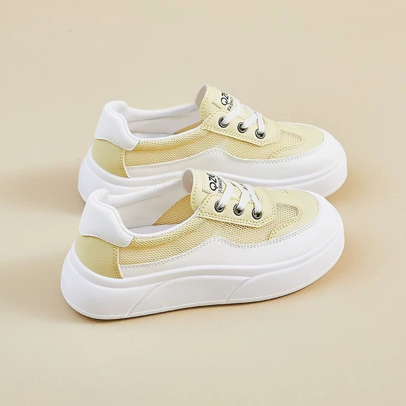 Damen Chunky Sneaker mit atmungsaktivem Obermaterial und sportlichem Design EB