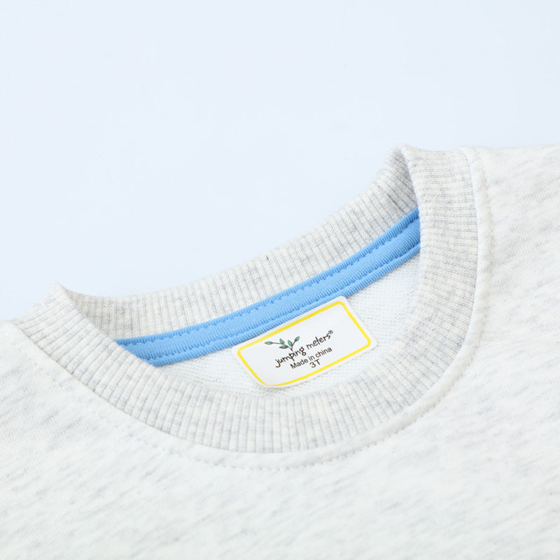 Jungen Sweatshirt mit aufregendem Baustellenfahrzeug-Motiv EB