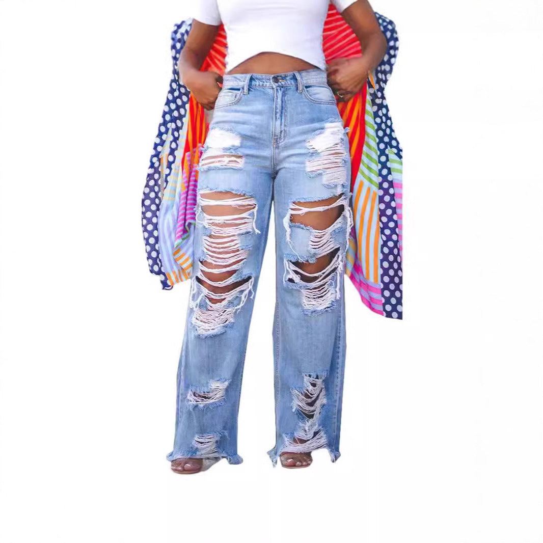 EB | Denim Hole Lose Jeans