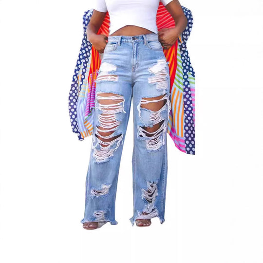 EB | Denim Hole Lose Jeans