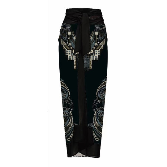 Damen Einteiler Badeanzug mit floralem 3D-Design EB