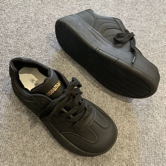 Damen lässige Sneakers mit rutschfester Sohle und gepolstertem Innenfutter EB