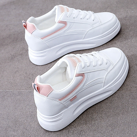 Damen komfortable Sneakers mit dämpfender Laufsohle und modischem Design EB