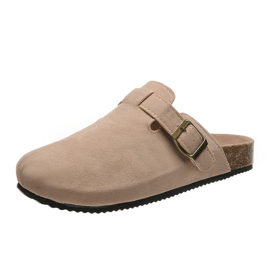 Damen Komfortable Clogs mit verstellbarem Riemen EB
