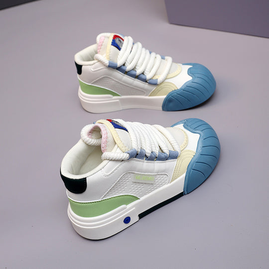 Damen Sportliche Sneaker mit atmungsaktiver Obermaterialstruktur und rutschfester Sohle EB