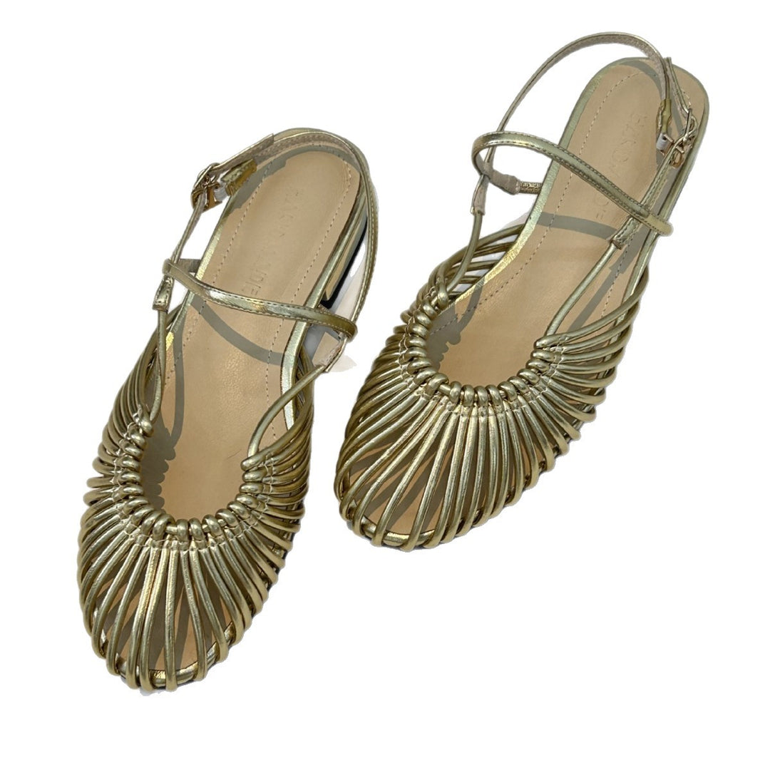 Damen Ballerinas mit stilvollem Streifenmuster und komfortabler Passform EB