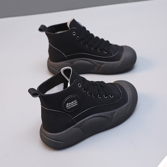Damen Modische High-Top Sneaker mit rutschfester Sohle und hohem Komfort EB