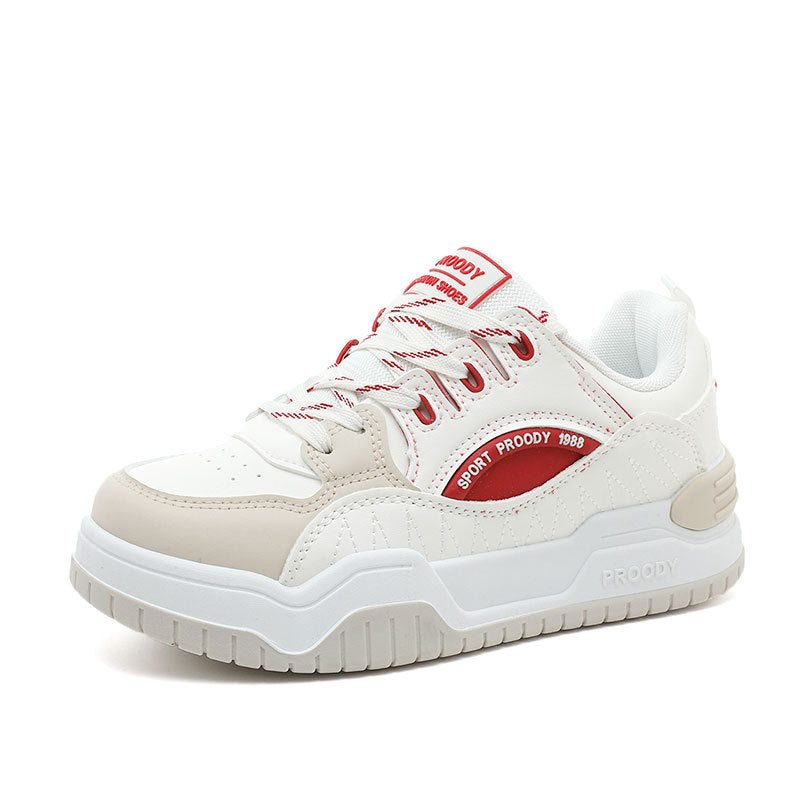 Damen sportliche Chunky Sneakers mit dämpfender Laufsohle EB