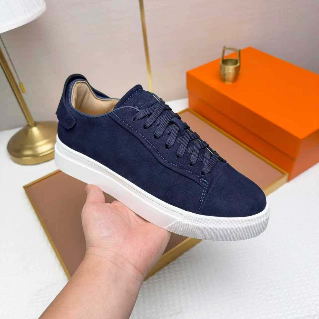 Damen hochwertige Wildleder Sneakers EB