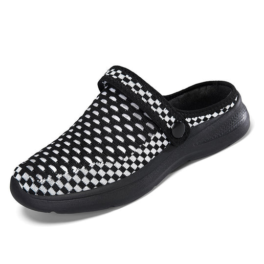 Damen Bequeme und luftige Clogs mit atmungsaktivem Obermaterial EB