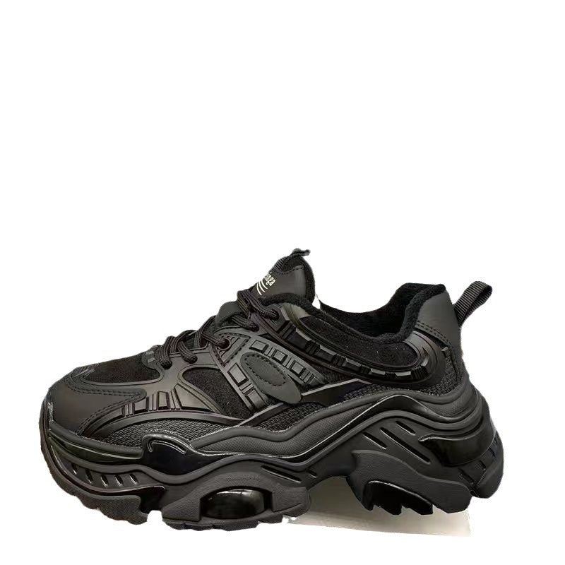 Damen Sportliche Chunky Sneakers mit gepolsterter Innensohle und atmungsaktivem Obermaterial EB