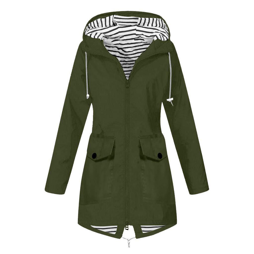 Damen Funktionsjacke mit verstellbarer Kapuze und praktischen Taschen EB