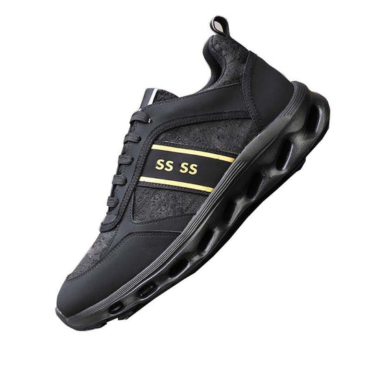 Damen Sportliche Komfort-Sneaker mit atmungsaktiver Oberflächenstruktur und dämpfender Sohle EB