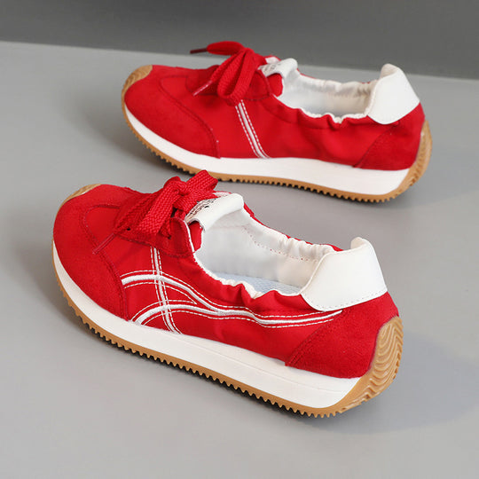 Damen Sportliche Sneaker mit elastischem Einstieg und rutschfester Sohle EB