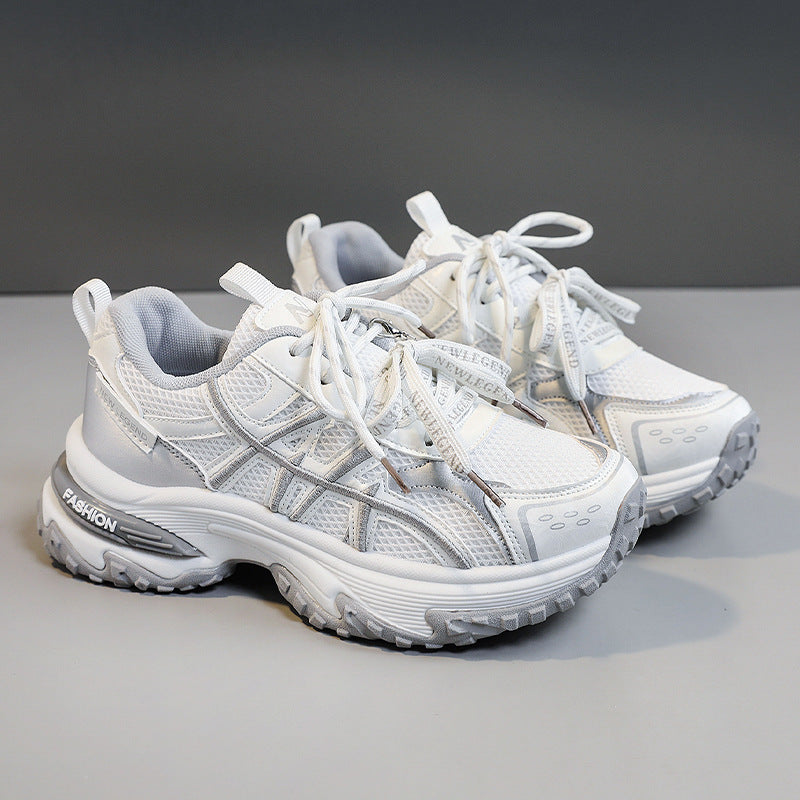 Damen Sportliche Sneakers mit dämpfender Sohle und atmungsaktivem Obermaterial EB