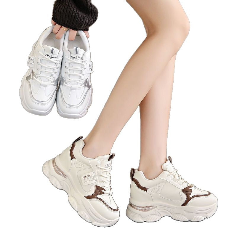 Damen Sportliche Chunky Sneakers mit weicher Dämpfung EB