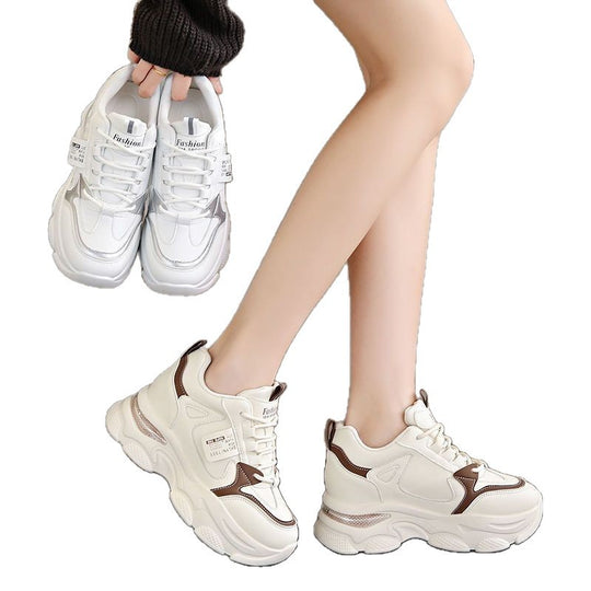 Damen Sportliche Chunky Sneakers mit weicher Dämpfung EB