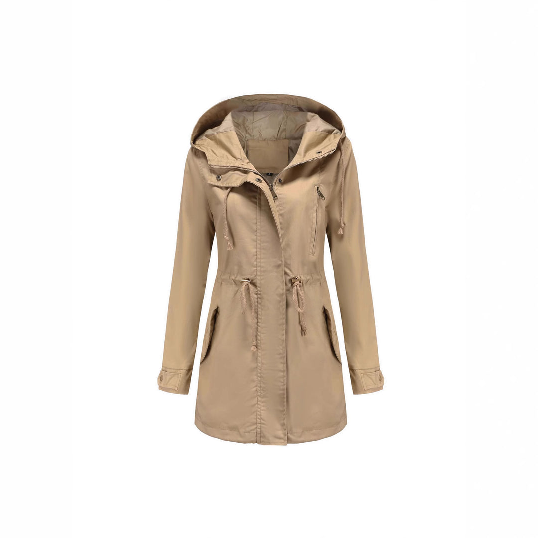 Damen Funktionsjacke mit verstellbarem Bund und Reißverschluss EB