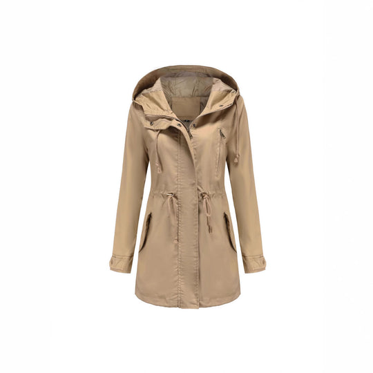 Damen Funktionsjacke mit verstellbarem Bund und Reißverschluss EB
