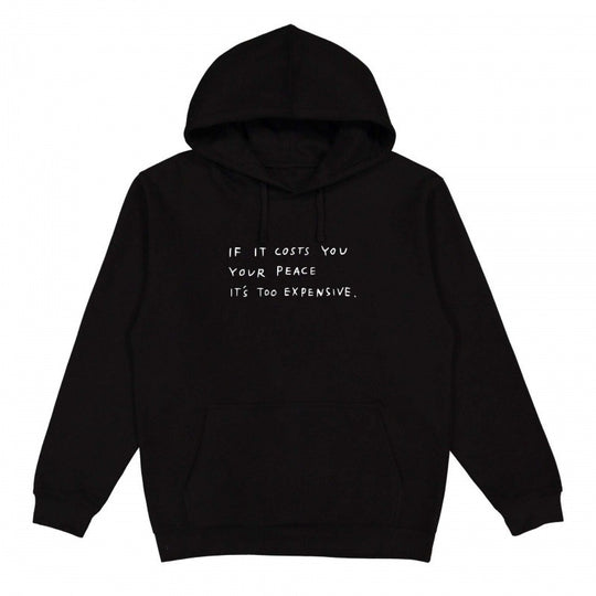 Damen Kapuzensweater mit inspirierendem Spruch und bequemer Passform EB
