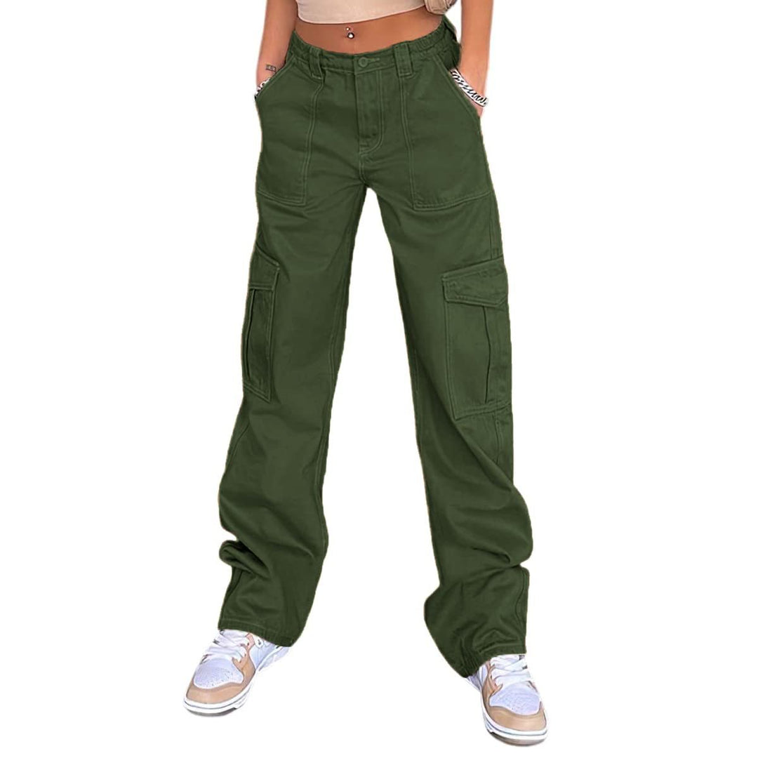 Damen Cargo-Hose mit lässigem Schnitt und praktischen Seitentaschen EB