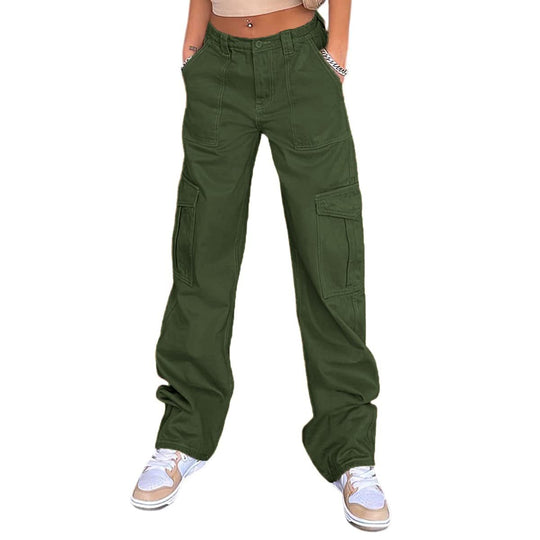 Damen Cargo-Hose mit lässigem Schnitt und praktischen Seitentaschen EB