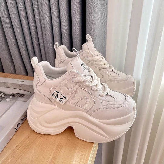 Damen modische Plateau-Sneaker EB