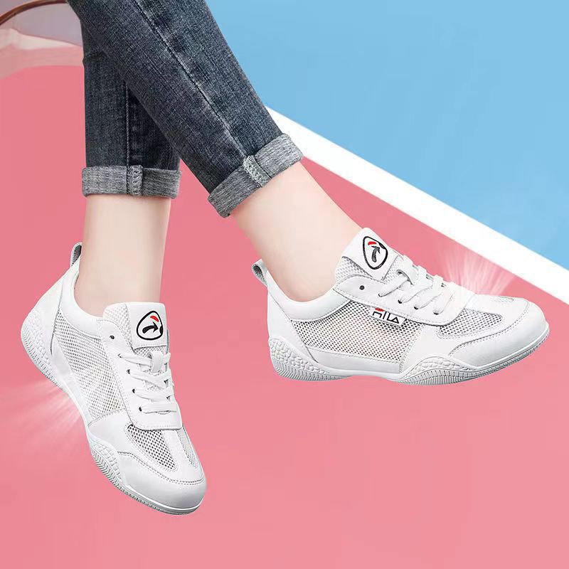 Damen Atmungsaktive Freizeitsneaker mit elastischem Obermaterial und rutschfester Sohle EB