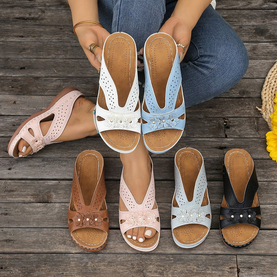 Damen Bequeme und modische Sandalen EB