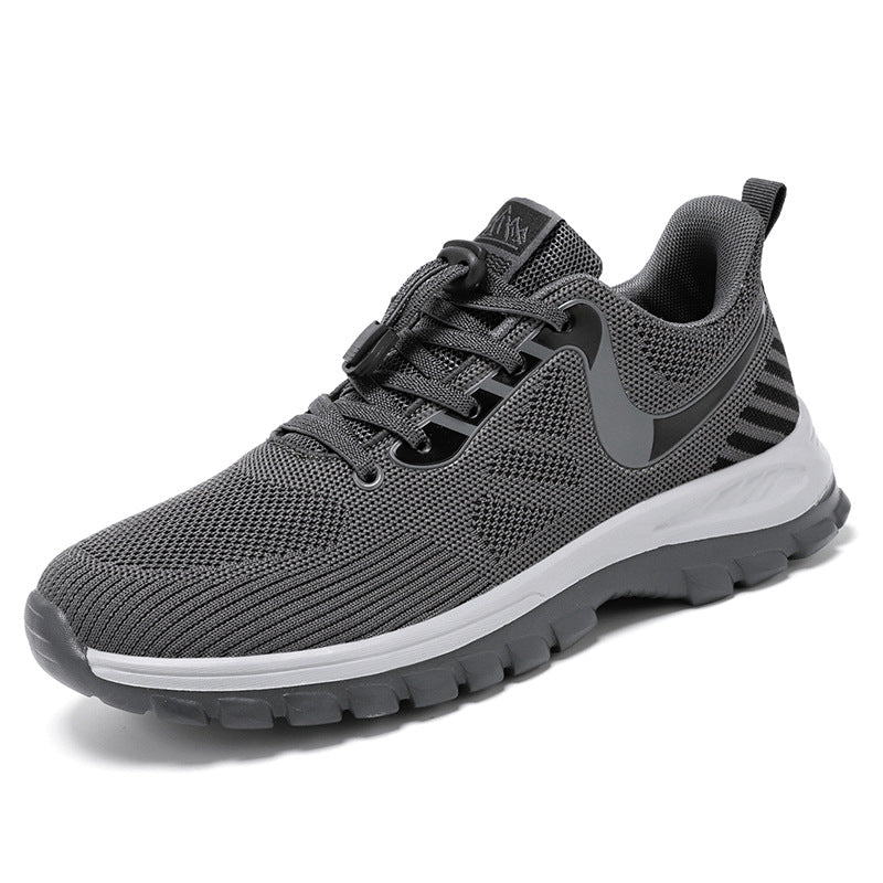 Damen atmungsaktive Laufschuhe mit elastischem Schnellschnürsystem EB